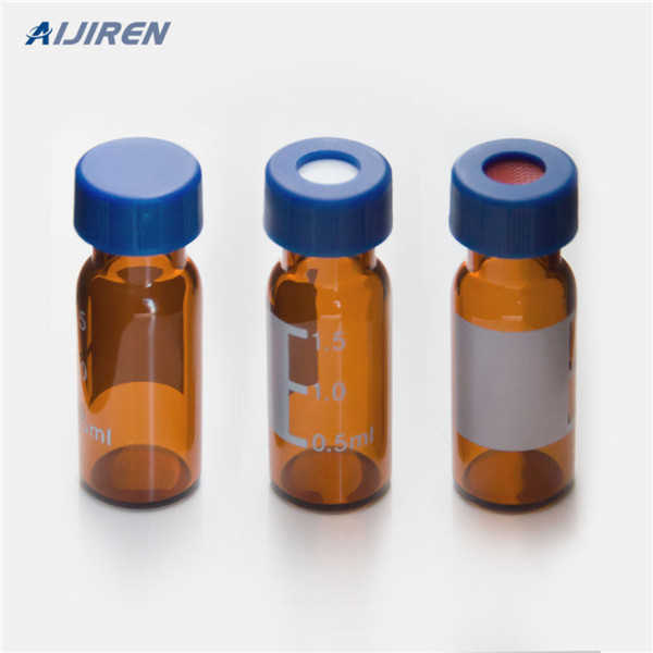 Iso9001 amber vial caps for waters hplc